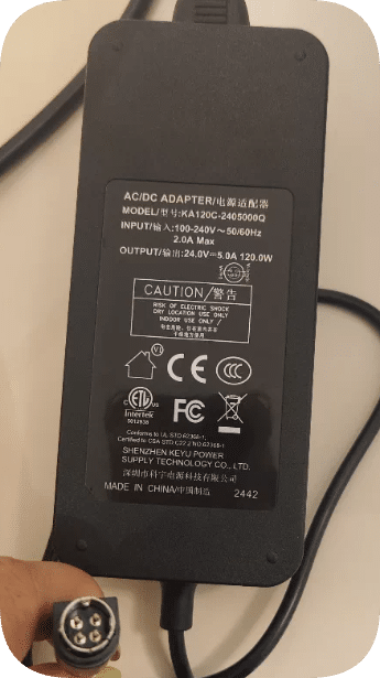 *Brand NEW* Suitable for Keyu KA120C-2405000Q Power Adapter 24V 5A 120W 4-Pin Testing Instruments Power Supply